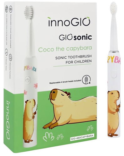 innoGIO Elektronický sonický zubní kartáček GIOSonic Capybara - Electric Toothbrush - Main image