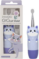 innoGIO Elektronický sonický zubní kartáček GIOcat Violet - Electric Toothbrush