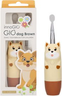 innoGIO Elektronický sonický zubní kartáček GIOdog Brown - Electric Toothbrush