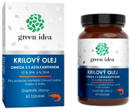 GREEN IDEA Krilový olej, tobolky 60 ks - Krill Oil