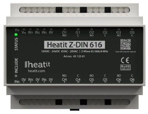 HeatIt Z-DIN Z-Wave Plus - Schalter - Hauptbild