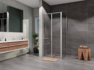 Lansanit sprchový kout čtvercový Tadao PD2-90+SPD90-2 - Sprchový kout