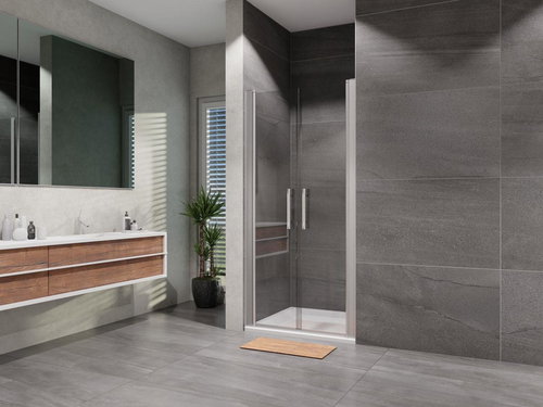 Lansanit Shower Door Elisa AS2-100-190-C - Shower Door - Main image