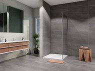 Lansanite Side Wall SPF90-190-M - Shower Screen