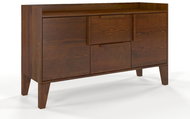GCO Agáve borovice masiv, ořech - Chest of Drawers