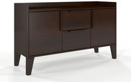 GCO Agáve borovice masiv, palisandr - Chest of Drawers