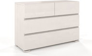 GCO Vlado 4S, buk/bílá - Chest of Drawers