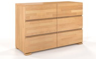GCO Vlado 6S, buk/přírodní - Chest of Drawers