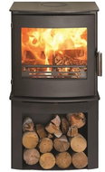 Hede wood-burning stove 4 Air, external air supply, 5 kW, flue 130 mm - Wood Stove