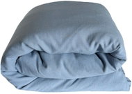 HEDDA Linen bed linen Naira blue, duvet cover size 140 × 220 cm - Bed Linen