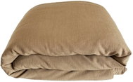 HEDDA Linen bed linen Naira mustard, duvet cover size 140 × 220 cm - Bed Linen