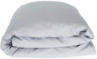 HEDDA Organic cotton bed linen Aine grey, duvet cover size 140 × 220 cm - Bed Linen