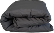 HEDDA Sheets organic cotton Aine dark grey, duvet cover size 140 × 200 cm - Bed Linen