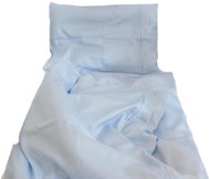 HEDDA Linen bed linen Laila light blue set 100 × 135 cm + 40 × 60 cm - Bed Linen