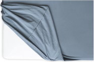 Hedda Jersey Lycra premium sheet anthracite, 120 × 200 cm - Bedsheet