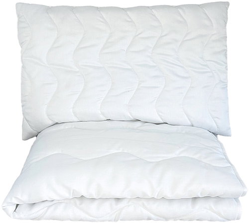 HEDDA Summer duvet cover and pillow for baby Comfort cotton satin, 100 × 135 cm + 40 × 60 cm - Duvet  - Main image
