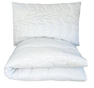 HEDDA Winter comforter and pillow for baby Comfort cotton satin 100 × 135 cm + 40 × 60 cm - Duvet 