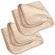 HEDDA Seiya Face towel 30 × 30 cm, beige, 2 pcs - Towel
