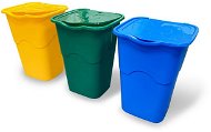 HEIDRUN Súprava odpadkových košov 3× 50 l - Odpadkový kôš
