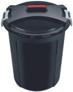 HEIDRUN Round Waste Bin 75L, Plastic, 55 × 65cm - Rubbish Bin