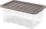 HEIDRUN Storage Box with Lid 50L, Quasar, Plastic, 60 × 40 × 26cm - Storage Box