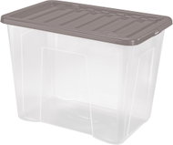 HEIDRUN Quasar Storage Box with Lid 80L, Plastic, 60 × 40 × 43cm - Storage Box