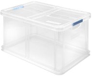 HEIDRUN Aufbewahrungsbox mit Deckel 60 × 40 × 30 cm 60 l Unibox, Kunststoff - Aufbewahrungsbox