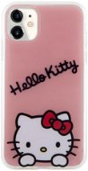 Hello Kitty IML Daydreaming Logo iPhone 11 rózsaszín tok - Telefon tok