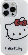 Hello Kitty IML Head Logo Zadní Kryt pro iPhone 15 Pro Max White  - Phone Cover