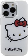 Hello Kitty IML Head Logo Zadní Kryt pro iPhone 15 Pro White  - Phone Cover