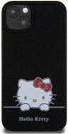 Hello Kitty Liquid Silicone Daydreaming Logo Backcover für das iPhone 13 Black - Handyhülle