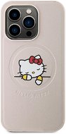 Hello Kitty PU Kitty Asleep Logo MagSafe Zadný Kryt na iPhone 15 Pro Pink - Kryt na mobil