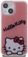 Hello Kitty Liquid Silicone Daydreaming Logo Backcover für das Phone 15 Pink - Handyhülle