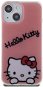 Hello Kitty Liquid Silicone Daydreaming Logo Backcover für das Phone 15 Pink - Handyhülle