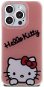 Hello Kitty IML Daydreaming Logo Zadní Kryt pro iPhone 15 Pro Pink - Phone Cover