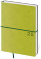 Helma Flexio týdenní 2026, zelený, A5, 14,5 × 20,5 cm