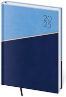 Helmet Daily Diary A5 Line, blue 2025, 14,3 × 20,5 cm - Planner