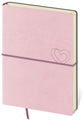 Helma Zápisník Flexio Light Rose - tečkovaný L, 14,5 × 20,5 cm
