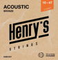 Henry's Strings Bronze 10 47 - Struny