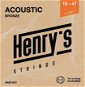 Henry's Strings Bronze 10 47 - Struny