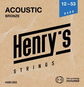 Struny Henry's Strings Bronze 12 53 - Struny