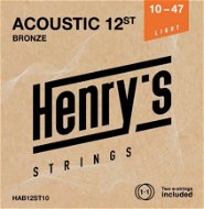 Henry's Strings 12ST Bronze 10 47 - Struny