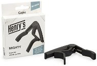 Capo Henry's MIGHTY, electric and acoustic guitar, black - Kapodastr