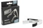 Henry's MIGHTY, electric and acoustic guitar, silver - Capo