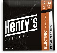Húr Henry’s HEN1052P PREMIUM series, Nickel Wound 10 52 - Struny