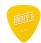 Henry’s Nyltone, model STANDARD, tl. 0.71mm, b. oranžová, 6ks - Plectrum