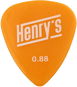 Henry’s Nyltone, model STANDARD, tl. 0.88mm, b. žlutá, 6ks - Plectrum