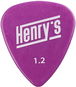 Henry’s Nyltone, model STANDARD, tl. 1.20mm, b. fialová, 6ks - Plectrum