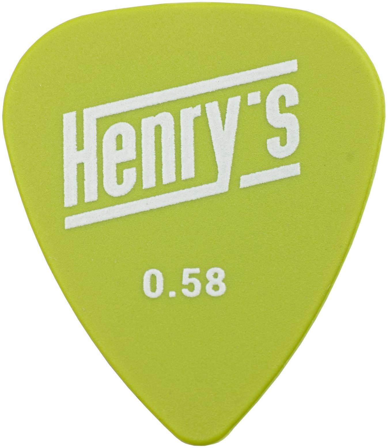 Henry’s Softone, STANDARD modell, 0,58 mm, zöld, 6 db