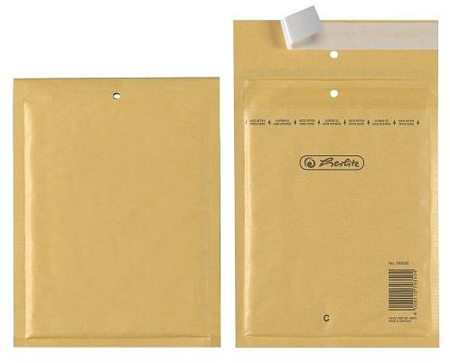 Herlitz bubble. C 10 pcs brown - Envelope - Main image